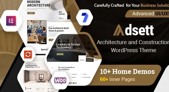 Adsett - Architecture WordPress Theme