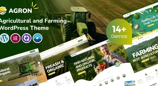 Agron – Agriculture & Organic Farm WordPress Theme