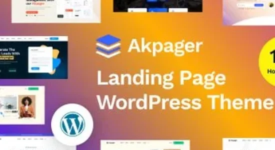 Akpager – Landing Page Elementor WordPress Theme