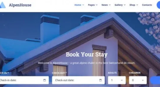 Alpenhouse - MOTOPRESS - Hotel Booking WordPress Theme