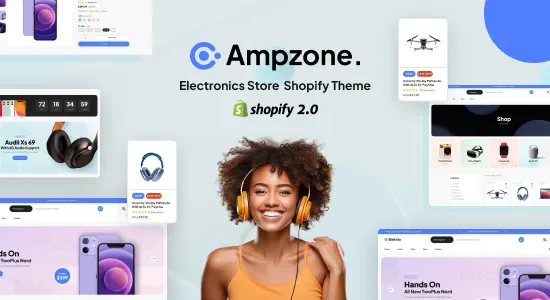Ampzone - Electronics Store Shopify Theme