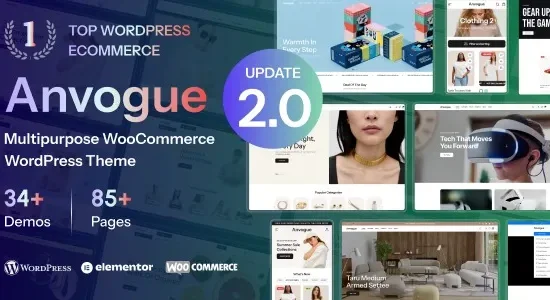 Anvogue - Multipurpose WooCommerce WordPress Theme