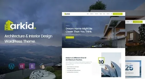 Arkid – Architecture and Interior Design WordPress Theme