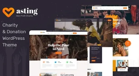 Asting – Charity & Donation WordPress Theme