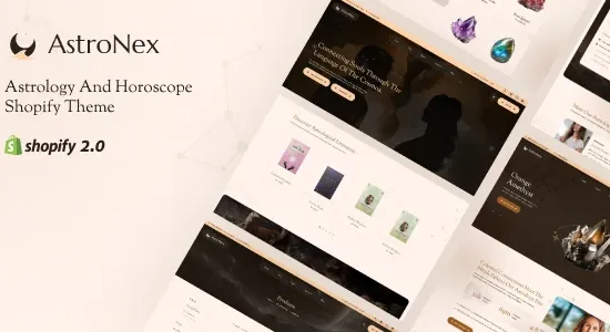 Astronex – Astrology, Horoscope Gemstone Store Shopify Theme