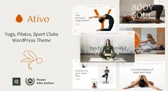 Ativo – Pilates Yoga WordPress Theme