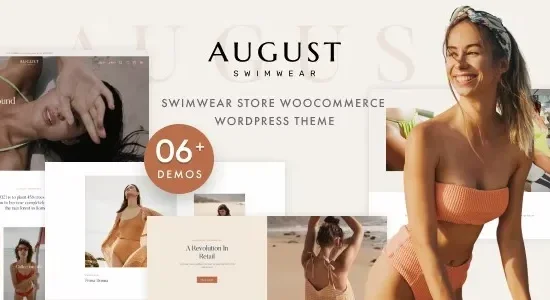 August – Swimwear WooCommerce WordPress Theme