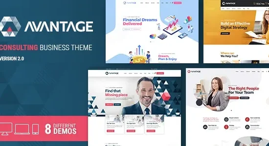 Avantage 2.5.0 – Business Consulting WP Theme