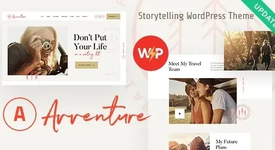 Avventure– Personal Travel & Lifestyle Blog WordPress Theme