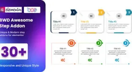 BWD Attractive Step Add-on for Elementor