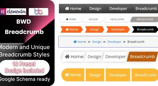 BWD Breadcrumb Addon For Elementor