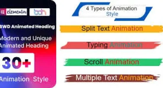 BWD Fancy Heading Addon for Elementor