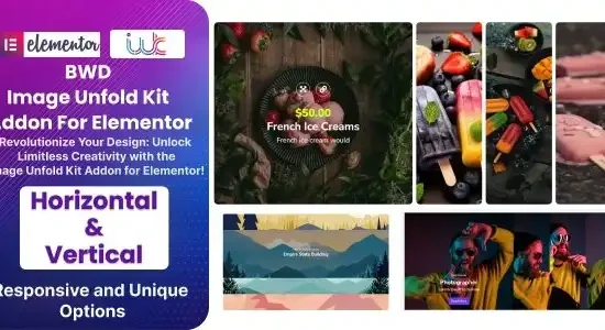 BWD Image Unfold Kit Addon For Elementor