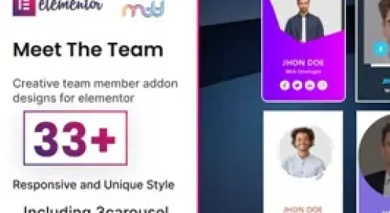 BWD Meet the Team Elementor Addon