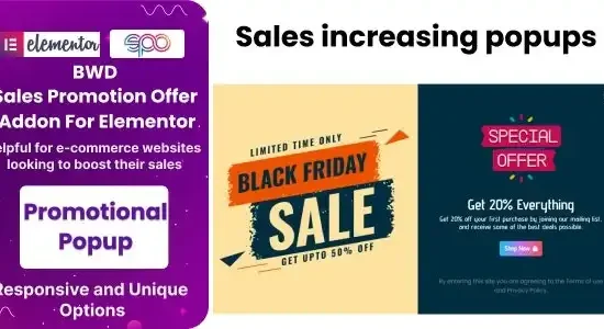 BWD Sales Promotion Offer Addon For Elementor