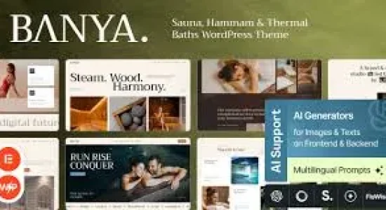 Banya – Sauna, Hammam & Thermal Baths WordPress Theme