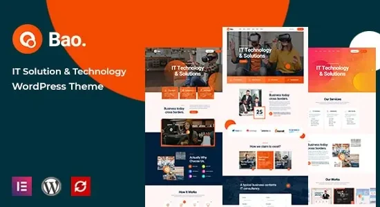 Bao 2.0.3 – IT Solutions & Services WordPress Theme