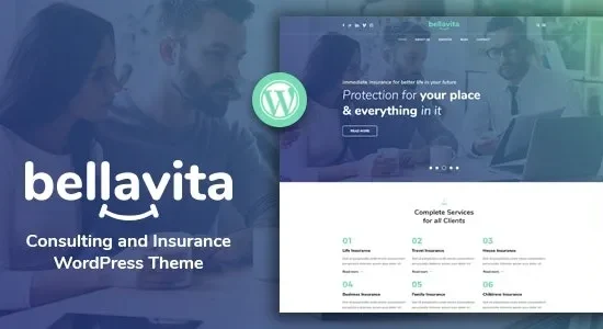Bellavita – Insurance & Finance WordPress Theme