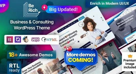 Berich – Consulting Corporate WordPress Theme