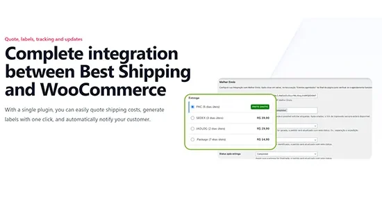 Best Shipping Integration for WooCommerce