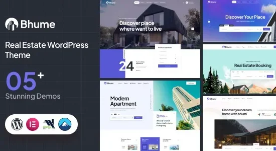 Bhume - Real Estate WordPress Theme