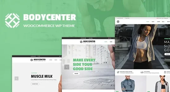 BodyCenter- Gym, Fitness WooCommerce WordPress Theme