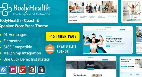 BodyHealth – Fitness & Workout WordPress Theme