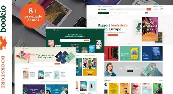 Bookio 1.2.1 – Book Store WooCommerce WordPress Theme