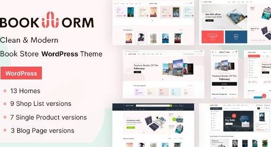 Bookworm 1.2.15 – Bookstore & Bookshop WooCommerce Theme