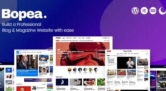 Bopea – Newspaper & Magazine WordPress Theme