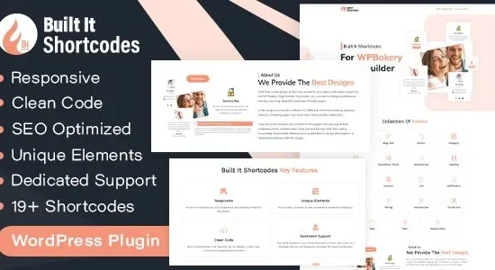 Built It – Ultimate Shortcode WordPress Plugin For WP Bakery Page Builder Extensions Addon