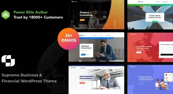Businext - Business and Financial Institution WordPress Theme