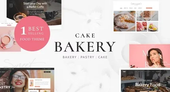 Cake Bakery - Pastry WP