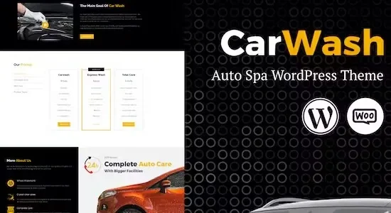 Car Wash - Auto Spa WordPress Theme