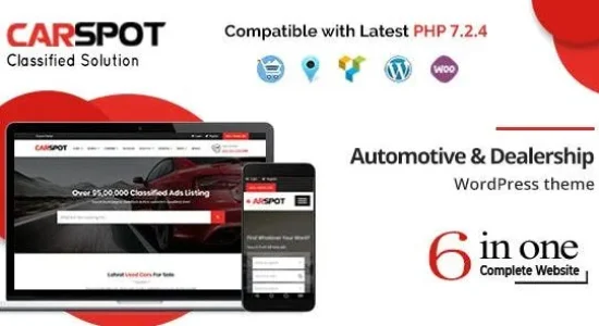 CarSpot 2.4.3 – Automotive Car Dealer WordPress Classified Theme