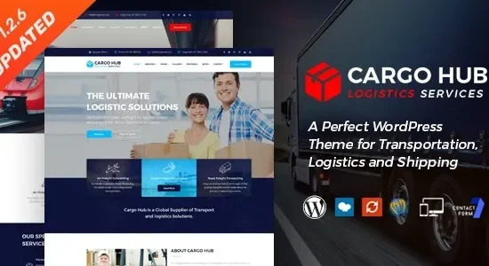 Cargo HUB - Transportation and Logistics WordPress Theme