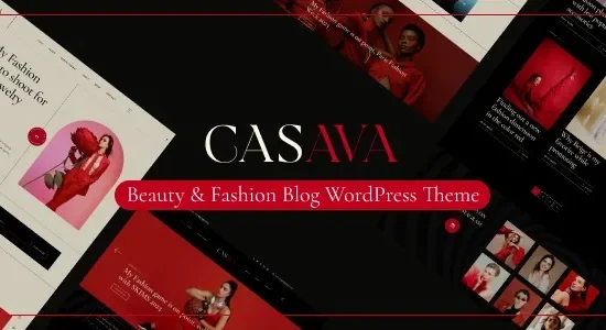 Casava - Beauty & Fashion Blog WordPress Theme