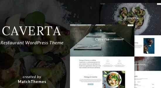 Caverta – Fine Dining Restaurant WordPress Theme
