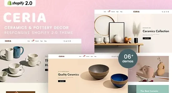 Ceria - Ceramics & Pottery Decor Responsive Shopify 2.0 Theme