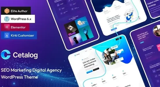 Cetalog - Marketing & SEO Agency WordPress Theme