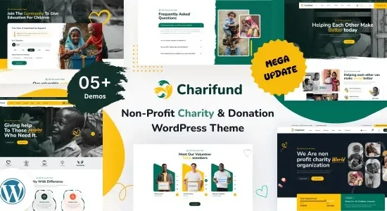 ChariFund – Charity & Donation Foundation WordPress Theme Multipurpose
