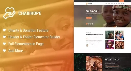 Charihope – Charity and Donation WordPress Theme