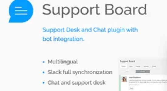 Chat – Support Board – WordPress Chat Plugin
