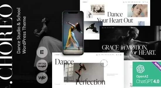 Choreo – Dance Studio & School WordPress Theme