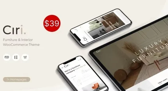 Ciri - Furniture & Interior WooCommerce Theme