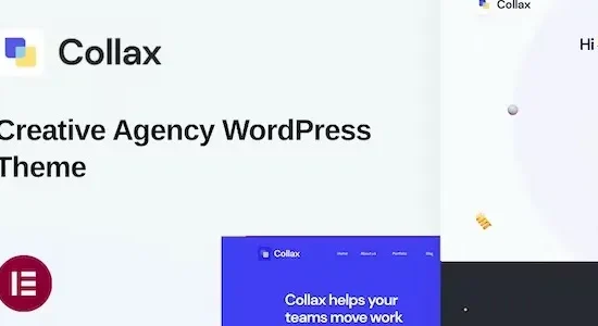 Collax 1.1.2 – Creative Agency WordPress Theme