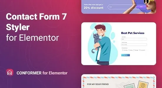 ConFormer 1.0.7 – Contact Form 7 styler for Elementor
