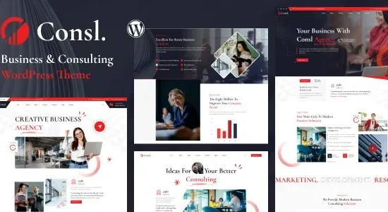 Consl - Consulting Business WordPress Theme