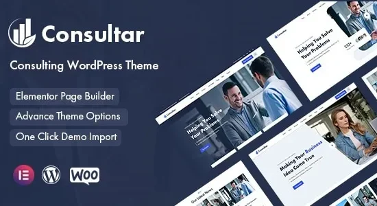 Consultar – Consulting Business WordPress Theme