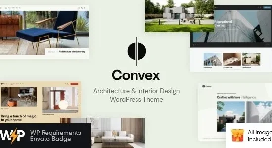Convex - Architecture & Interior Design WordPress Theme